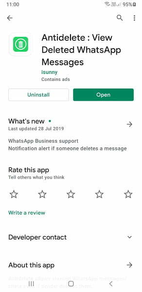 Read Deleted Whatsapp Messages