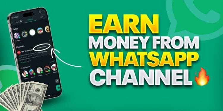 How to Earn Money from Whatsapp Channel?