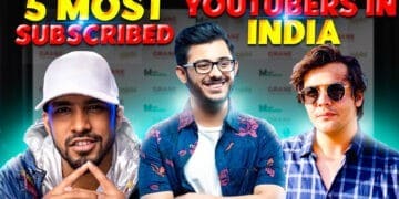 5 Most Subscribed Youtube Channels in India