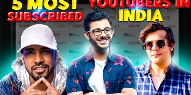 5 Most Subscribed Youtube Channels in India