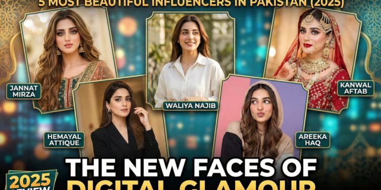 5 Most Beautiful Influencers in Pakistan