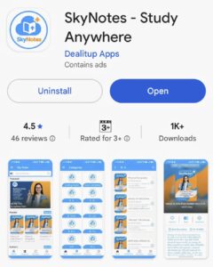 SkyNotes App