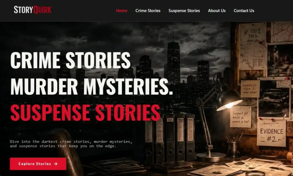 Top 5 Mind Bending Murder Mystery & Crime Stories Websites to Read Online
