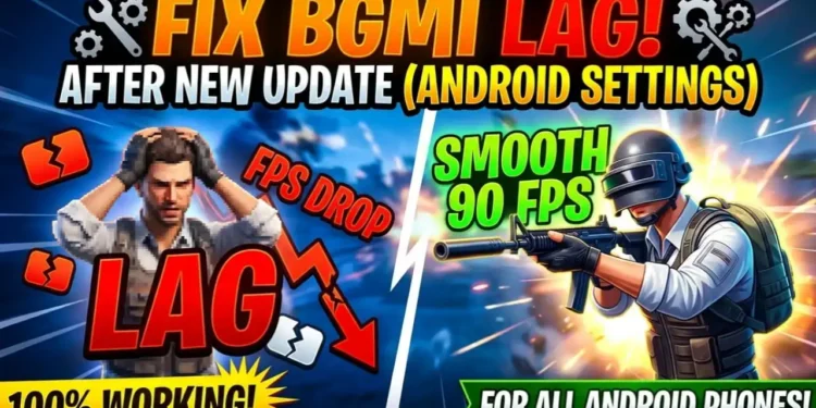 How to Fix Lag & Frame Drops in BGMI After New Update (Android Settings)