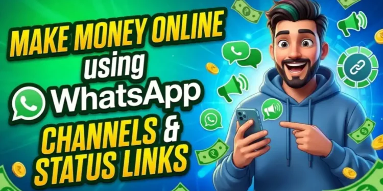 How to Make Money Online Using WhatsApp Channels and Status Links